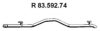 EBERSP?CHER 83.592.74 Exhaust Pipe